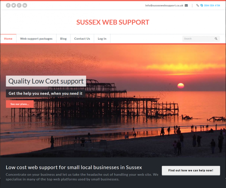 Sussex Web Support
